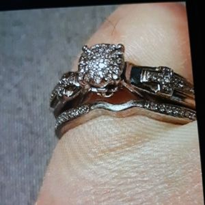 Diamond Wedding Set
